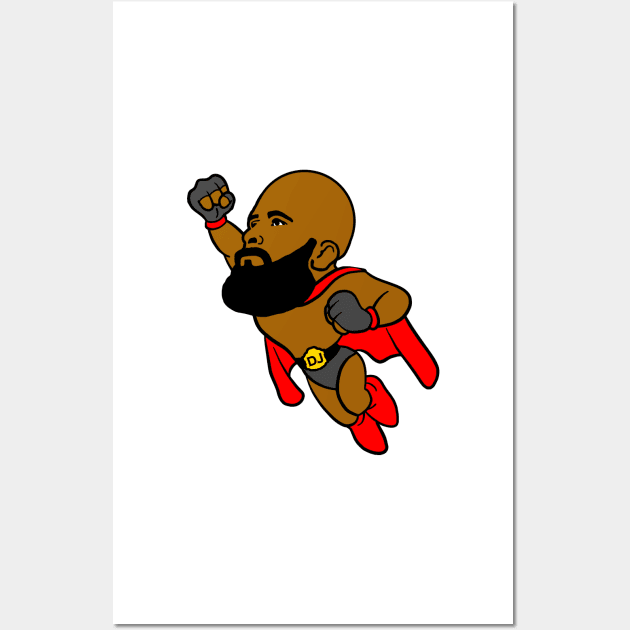 Demetrious Mighty Mouse Johnson Wall Art by SavageRootsMMA